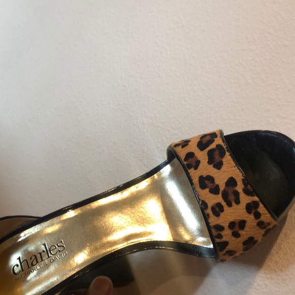 Charles by charles david platform heels “leopard” - Picture 8 of 8